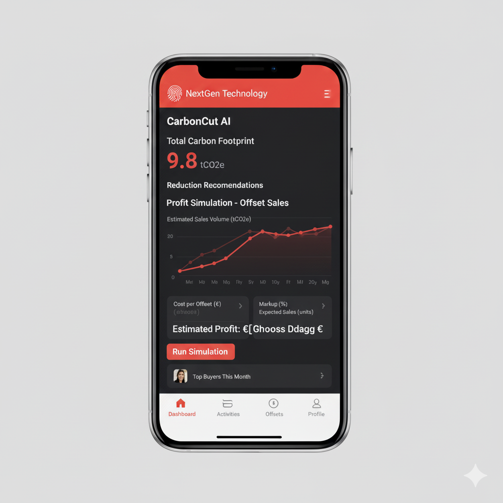 Mockup of the VideoAnalyzer AI analysis dashboard
